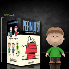 Charlie Brown in Green Coat 1:18 Scale 3.75" Peanuts Action Figure Super7