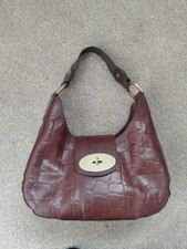 Mulberry Soho vintage Brown Congo Croc Leather shoulder bag