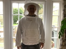 Beekeeping Jacket with Protective Veil