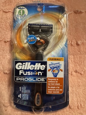 Men Gillette Fusion Proglide Flexball Razor * Manual Shaver Handle + 1 Cartridge