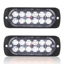 2 Pack White Led Reverse Backup Lights Waterproof Surface Mount Dot Compliant 2 Pack White Led Reverse Backup Lights Waterproof Surface Mount Dot Compliant