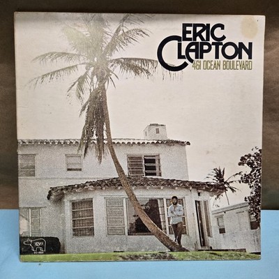 Original 1974 Eric Clapton ''461 Ocean Boulevard'' LP - RSO Records (SO-4801) EX