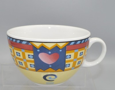 Seltmann Weiden Tipico Italiano Vip Collection Tasse groß Herz 11 cm Dm / 7 cm h