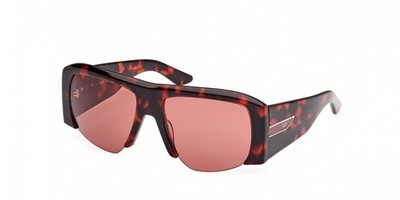 Gcds GD0054 Red havana 57/17/140 UNISEX Sunglasses