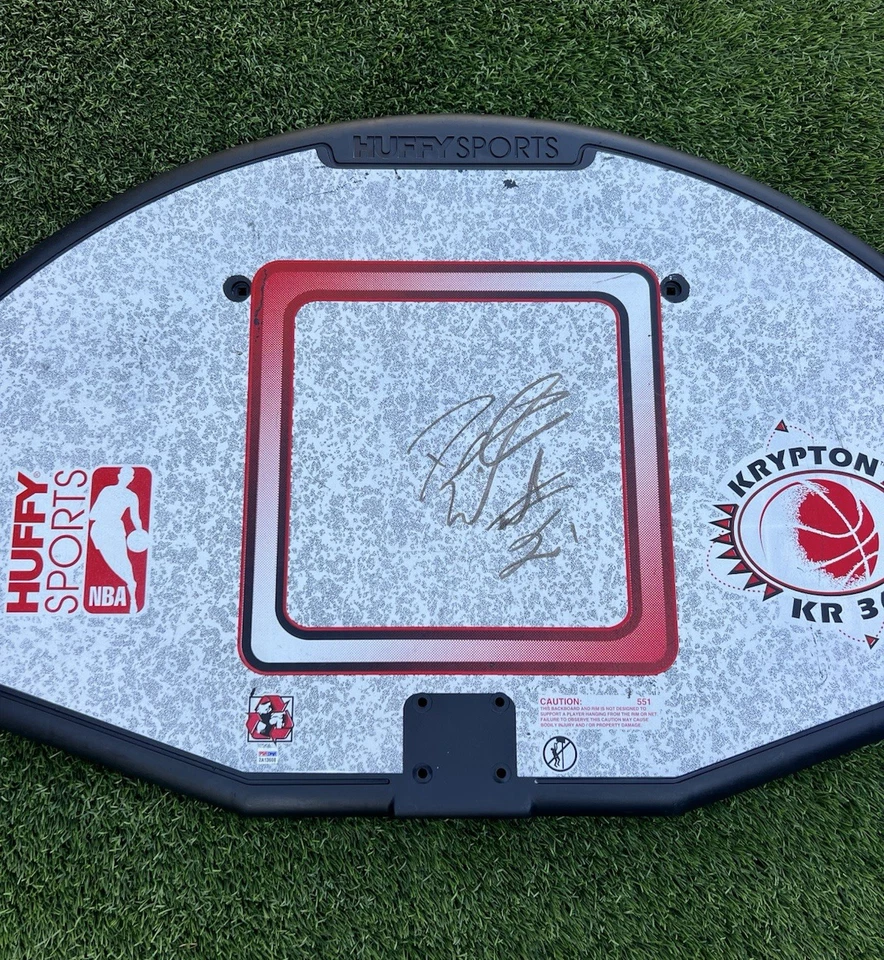 Darius Miles Signed Huffy NBA Backboard PSA/DNA COA #2A13608 Autograph RARE 2002 - Image 3 of 4