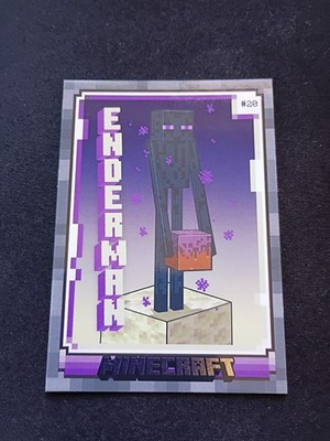 Enderman STONE Parallel minecraft panini rare