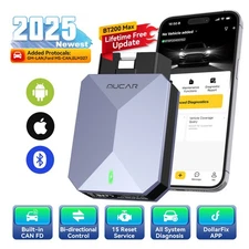 2025 MUCAR BT200 MAX Full System Car AI Diagnostic Tool OBD2 Scanner All Free 