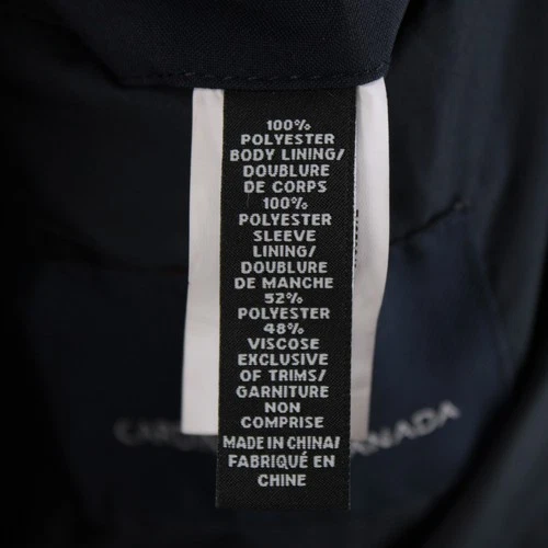 Cardinal of Canada NWT Polyester Quilted Bomber Jacket Size 40 (M US) In Blue image 10