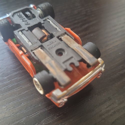 Original Aurora AFX Chevy Nomad Orange HO Scale Slot Car WORKS! - Bild 11 von 16