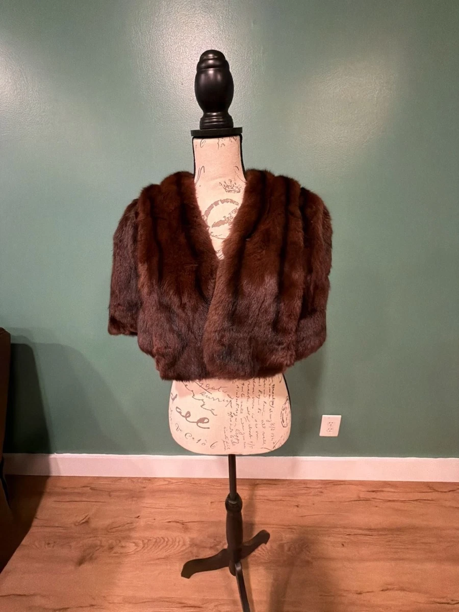 Mink Regular Size XS/S Vintage Coats, Jackets & Vests for Women