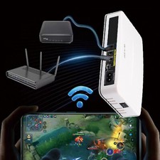 Uninterruptible Power Supply w/POE DC Backup Power for Routers Mini UPS