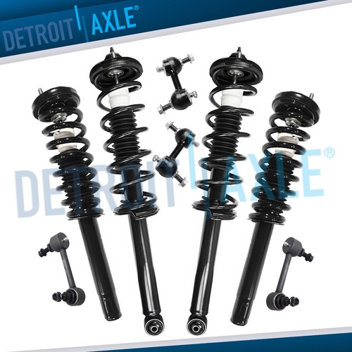 AutoShack Rear Complete Strut & Coil Spring Left Replacement for 2003-2008 Hyundai Tiburon 1-PC, Struts - Canada