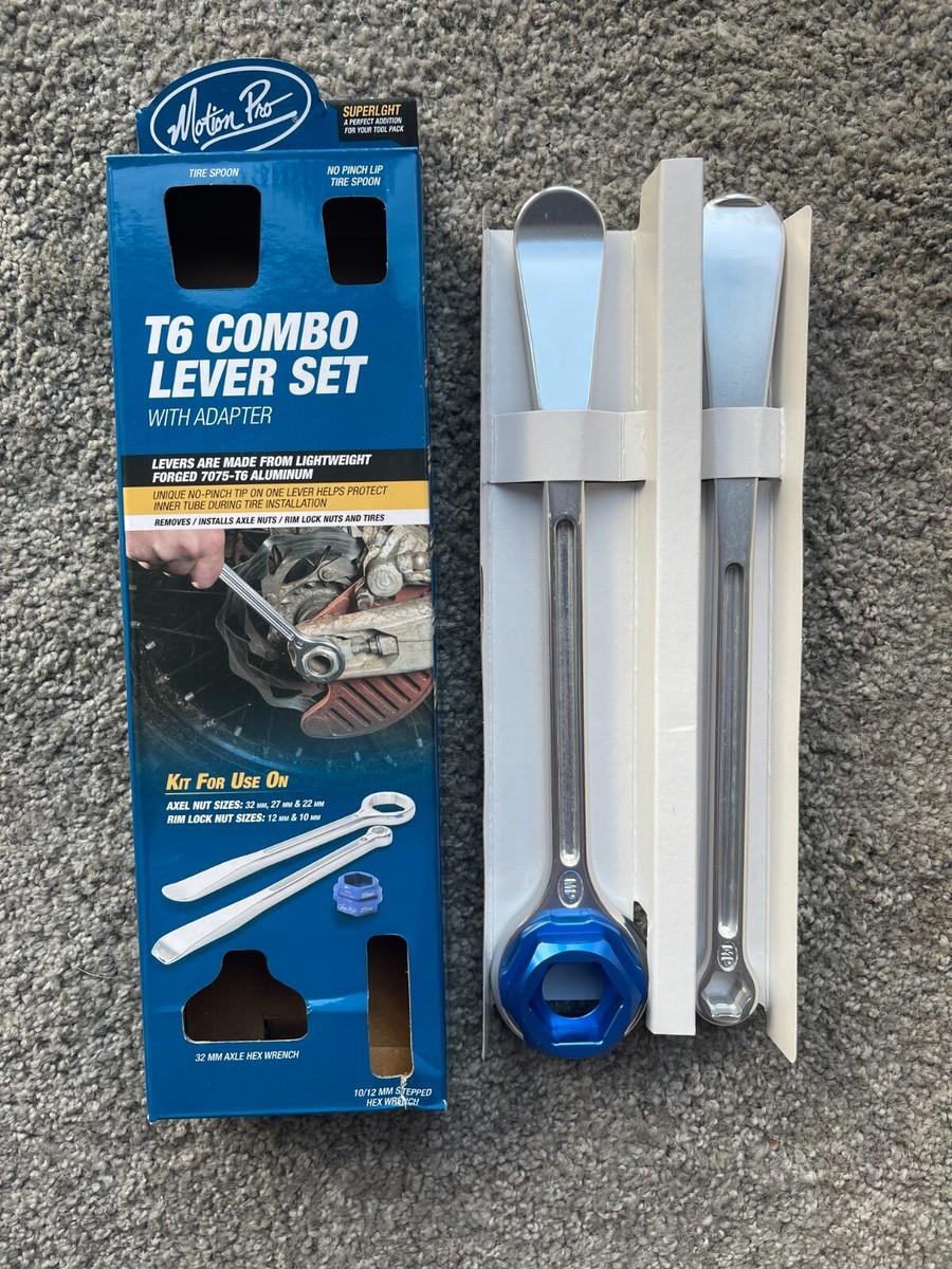 MOTION PRO T6 COMBO TYRE LEVER SET 32 mm & 10/12 mm WRENCH