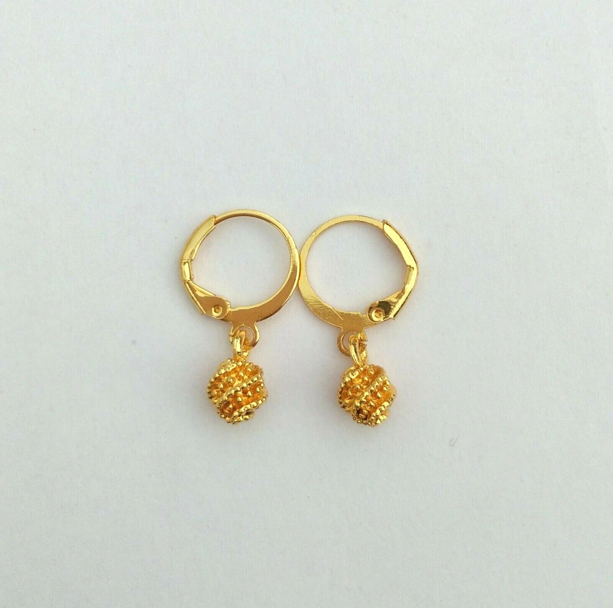 Gold plated hotsell small hoop earrings