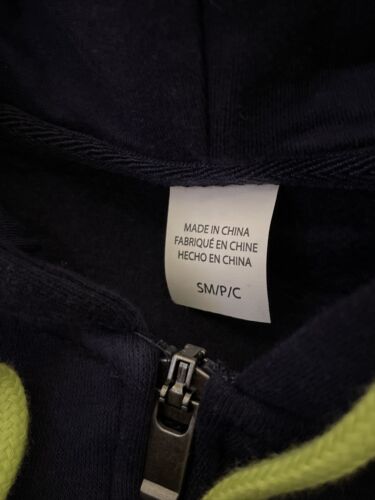 Felpa con cappuccio Amazon AWS re: Invent Logo Full Zip Blu Navy Uomo Taglia S - Foto 8 di 11