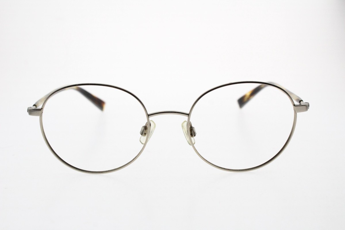 Warby Parker Sheridan 2230 Round Titanium Silver/Green Amber  display picture 1