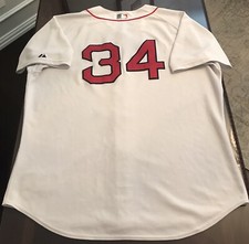 Vintage David Ortiz 34 Boston Red Sox Authentic On-Field Majestic Jersey 52/2XL