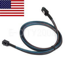 Internal Mini SAS 4i SFF-8087 to Mini SAS High Density HD SFF-8643 Cable 3.3FT