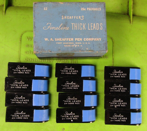 Fineline 2H Épais Rigide R25 Portemine Conduit 12 Boîtes De 25~300 Total - Photo 3 sur 4