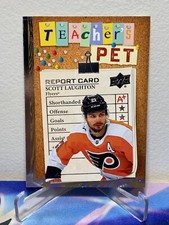 2023-24 Upper Deck Series 1 Hockey SCOTT LAUGHTON #TP-3 TEACHERS PET