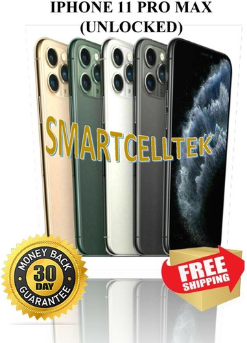 Apple Iphone 11 Pro Max 64 256 512gb Unlocked All Colors Ebay
