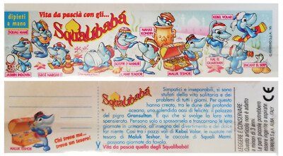 BPZ Sqalibaba, Maluk Teshor, Warntext mager, 1995, I, Italien