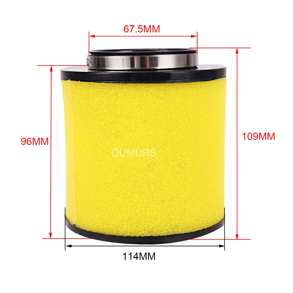 Air Filter For 1998-2004 Honda Foreman 450 4x4 S & ES TRX450S TRX450ES TRX500 - Image 3 of 4