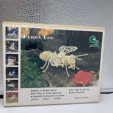 New IQ Assembling Products Bug Series Wooden Puzzle Kits Honey Bee