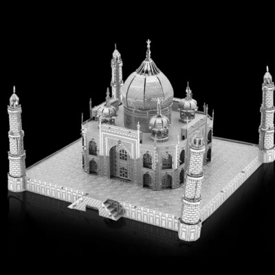 Taj Mahal Indien indisch 3D Metall Selbstmontage Zum Selbermachen Modellbausatz UK Verkäufer kostenlose P&P!