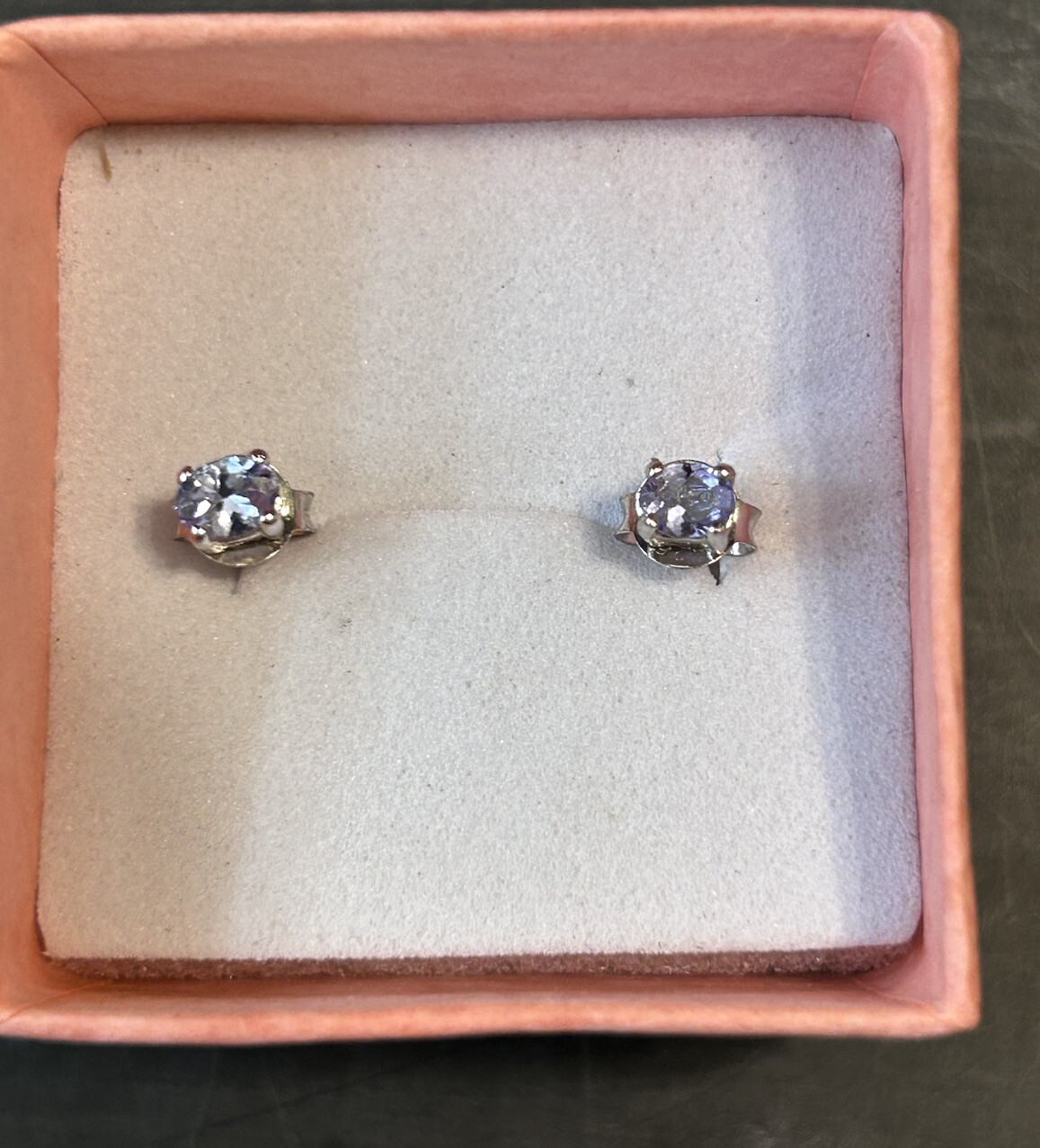 925 Solid Sterling Silver Rectangle Cubic Zirconi… - image 2