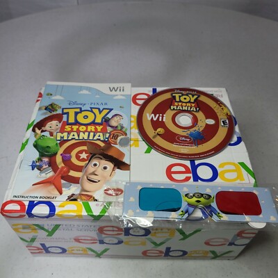 Toy Story Mania Nintendo Wii 09 W Manual Sealed Glasses No Box Ebay Toy Story Mania Nintendo Wii 09 W Manual Sealed Glasses No Box Ebay