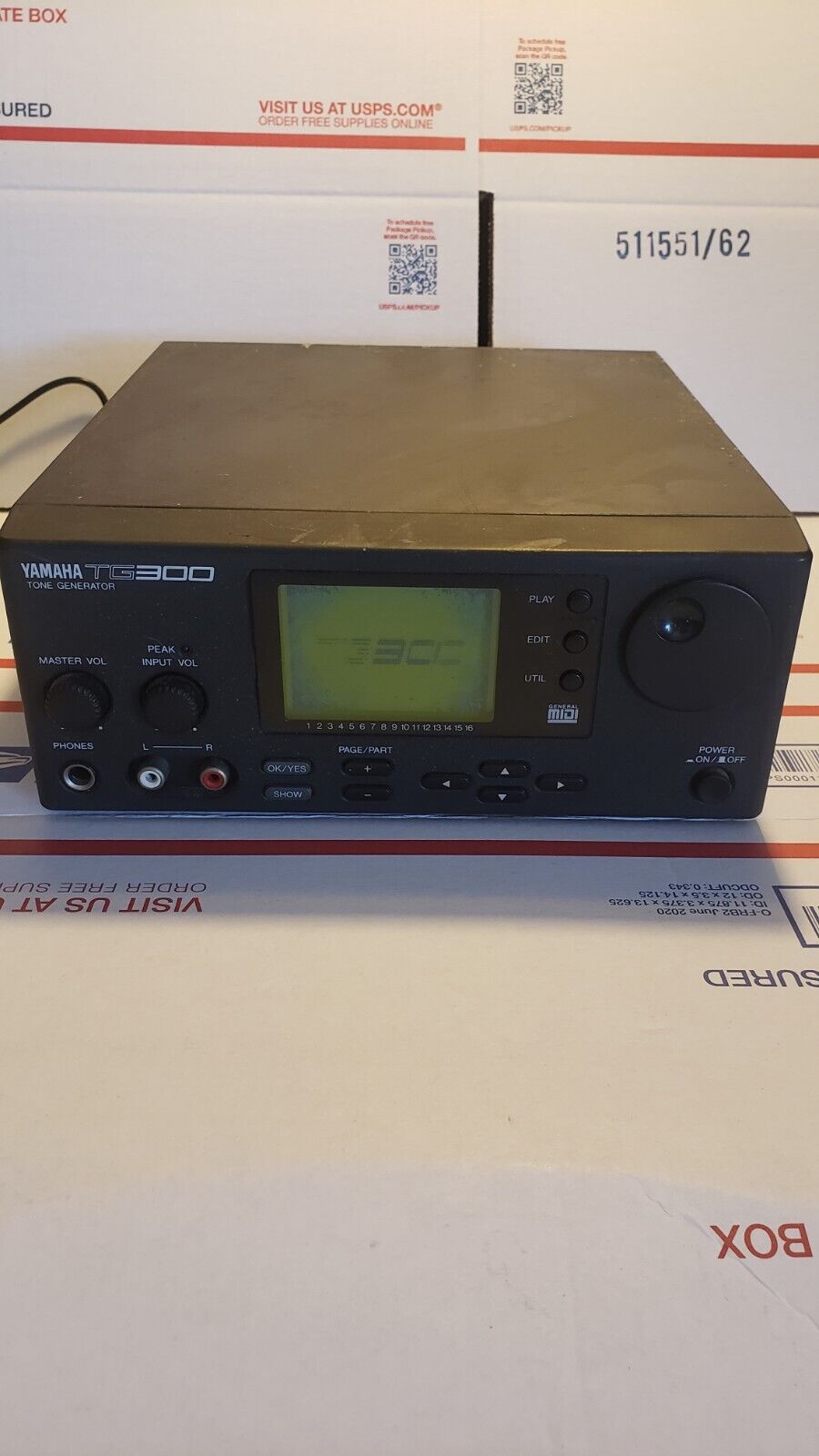 Yamaha TG300 TONE GENERATOR TESTED WORKING TG 300 | eBay