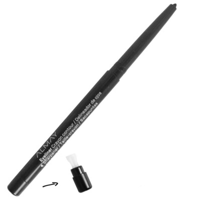 Almay Top of the Line Eyeliner mit Vitamin E. hypoallergen. SCHWARZE PERLE #208