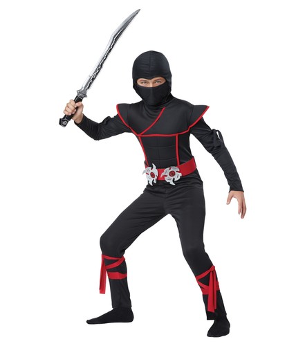 Stealth Warrior Ninja Assassin Child Costume - Picture 2 of 3