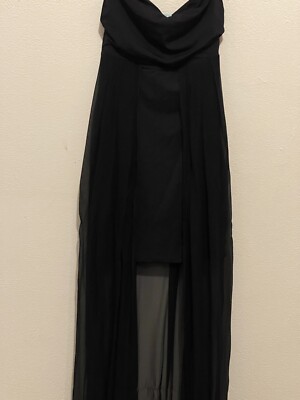 knee length dresses for ladies Illusion Maxi Dress main image 1