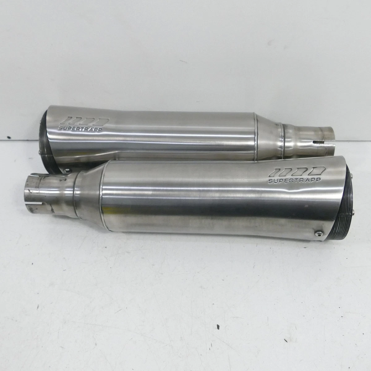 Harley Davidson V Rod Supertrapp Exhaust System End Silencer eBay