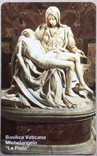 Vatikan Card Telefonbuch Telecarta Basilika Vatikan Michelangelo La Pieta ' - Bild 1 von 2