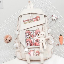 Genshin Impact Yae Miko Anime Student Backpack Children Shoulders Cosplay Gift