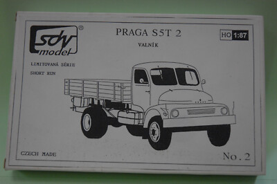 SDV Model No.2 Praga S 5t 2 Pritschen LKW Bausatz HO 1:87 NEU