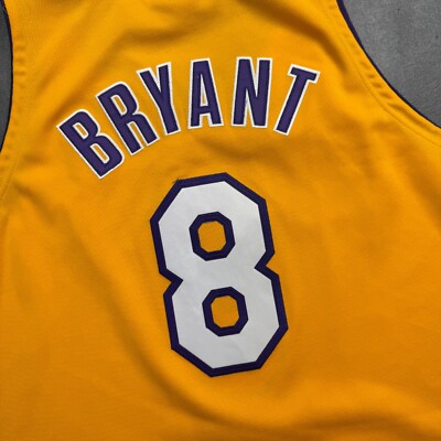 100% Authentic Kobe Bryant Mitchell Ness 99 00 Finals Lakers