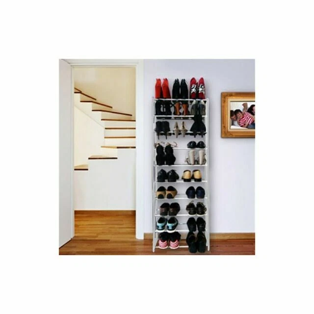 Soluciones de almacenamiento blanco Sin marca de metal para el hogar