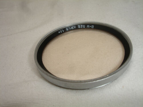 B+W 52mm KR1.5 1.1x Skylight 52E Filter ( silver color) - Picture 1 of 4