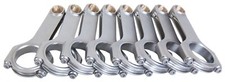 Eagle Sbf 4340 Forged H-beam Rods 5.400 W2.123 Pin Crs5400s3d2000