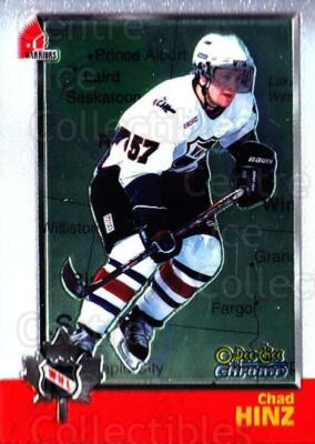 1998 Bowman CHL Chrome OPC International #80 Chad Hinz