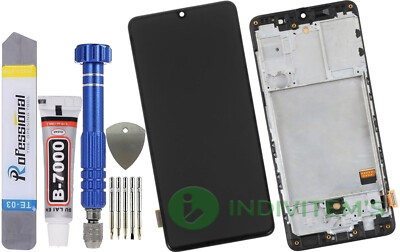 Für Samsung Galaxy A41 2020 A415 Full INCELL Display Bildschirm LCD Rahmen
