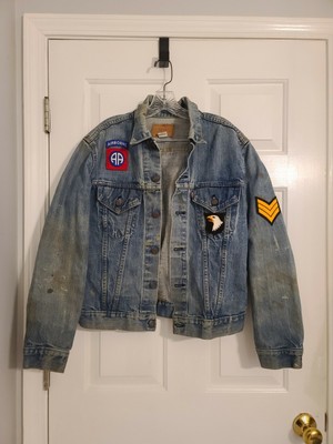military trucker jacket