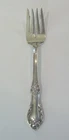 GROUP/9 INTERNATIONAL "WILD ROSE, NEW" STERLING SILVER SALAD FORKS, 315 grams