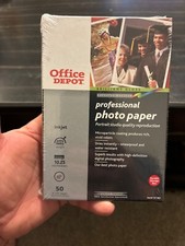 Brilliant Gloss Office Depot Professional Photo Paper - 50 Sheets - 4" x 6"