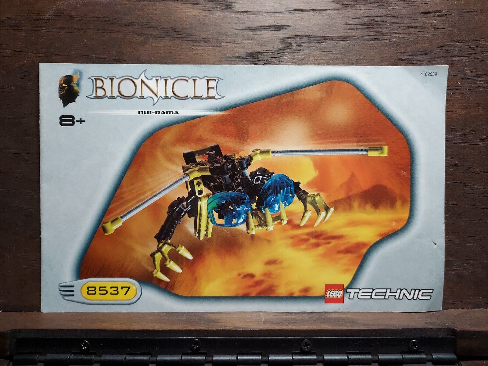 LEGO Bionicle 8537 BOOKLET ONLY Nui-rama nstructions Manual