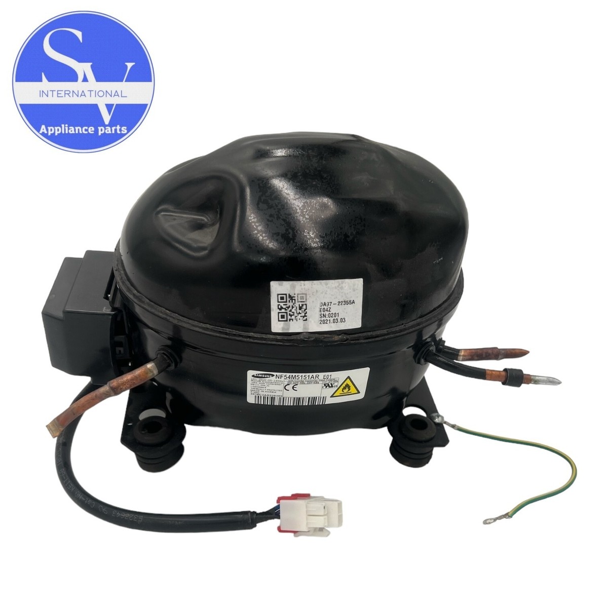 Samsung Refrigerator Compressor NF54M5151AR E01 NF54M5151ARASH